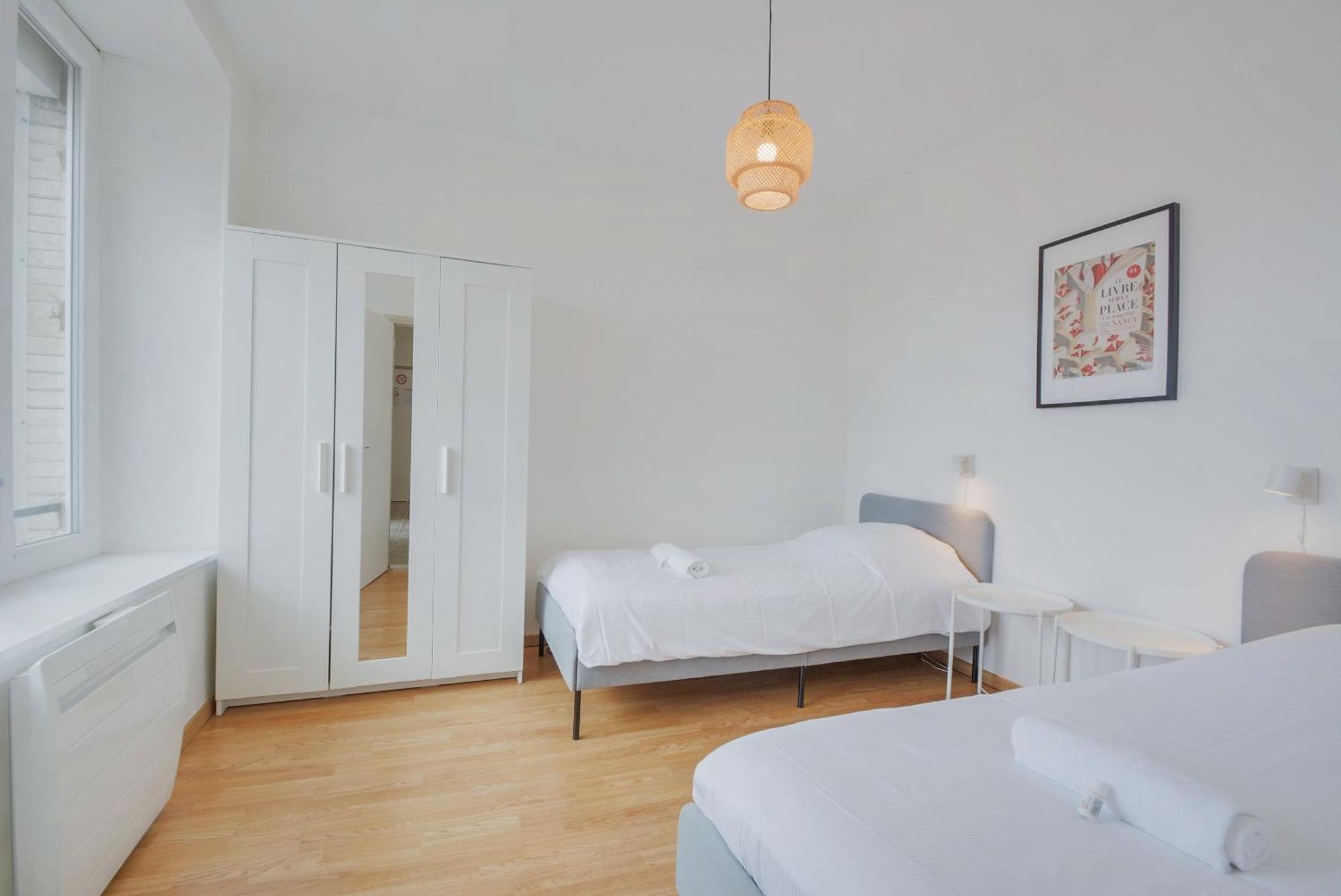 T3 Charmant 4* 65M² Parking @ Thermal / Artem Apartment น็องซี ภายนอก รูปภาพ